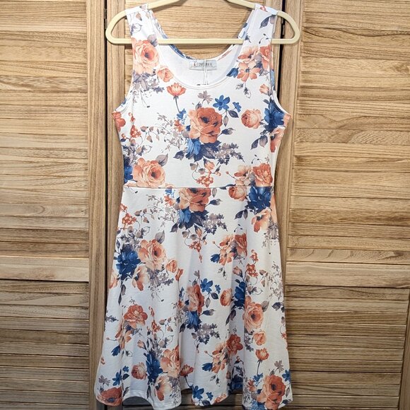 Tom's Ware Floral Sleeveless Dress Size XL NWT - Picture 1 of 11